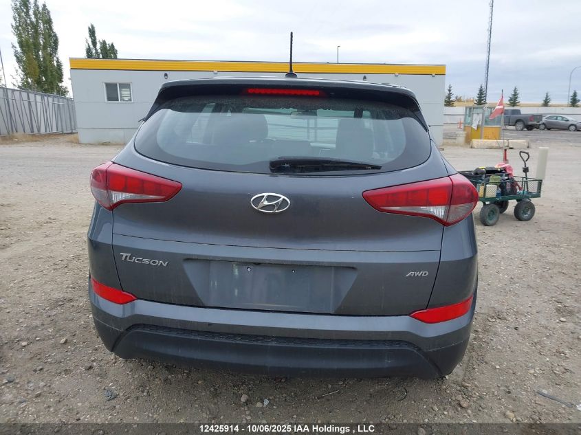 2017 Hyundai Tucson Se VIN: KM8J2CA44HU579186 Lot: 12425914