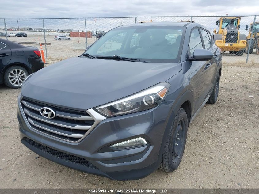 2017 Hyundai Tucson Se VIN: KM8J2CA44HU579186 Lot: 12425914