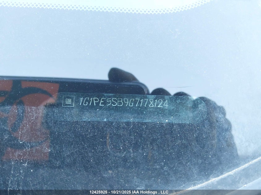 1G1PE5SB9G7178124 2016 CHEVROLET CRUZE photo no. 20