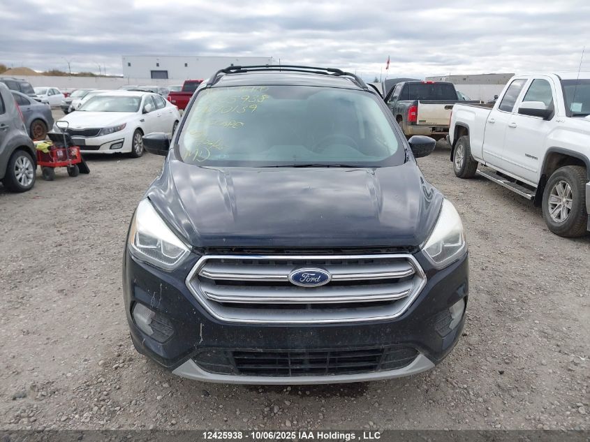 2017 Ford Escape Se VIN: 1FMCU9GD6HUD70139 Lot: 12425938