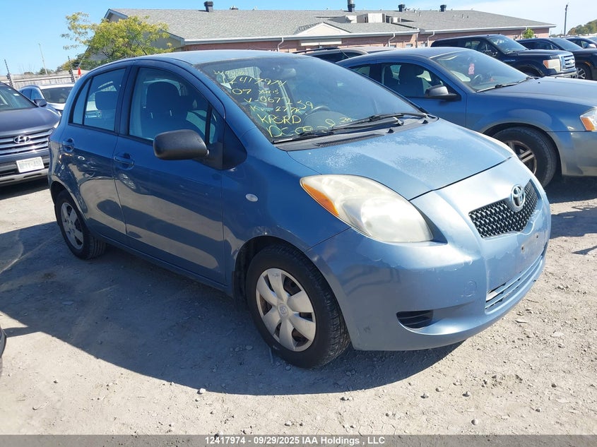 JTDKT923X75067259 2007 Toyota Yaris Le/Rs auction photo 1