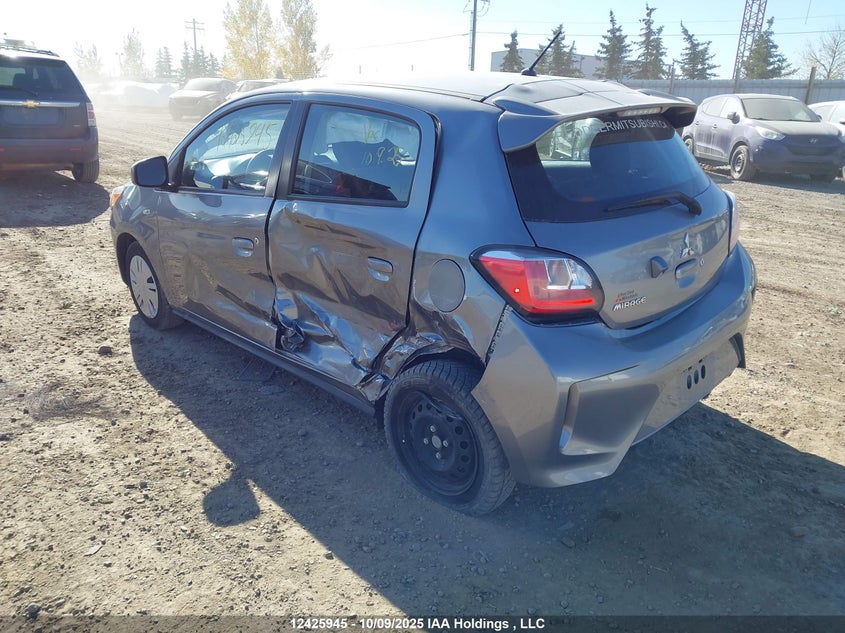 ML32AUHJ7NH000258 2022 MITSUBISHI MIRAGE photo no. 3