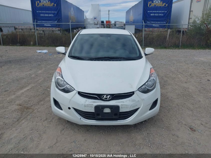 2013 Hyundai Elantra Gl VIN: 5NPDH4AE7DH315740 Lot: 12425947