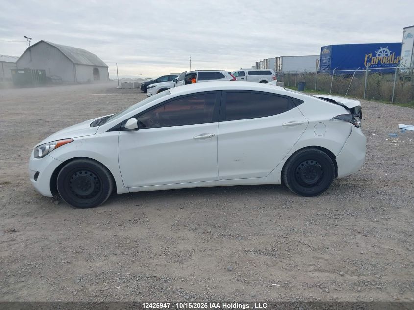 2013 Hyundai Elantra Gl VIN: 5NPDH4AE7DH315740 Lot: 12425947