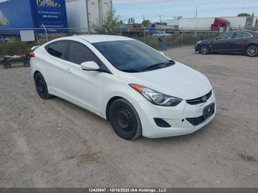 2013 Hyundai Elantra Gl VIN: 5NPDH4AE7DH315740 Lot: 12425947