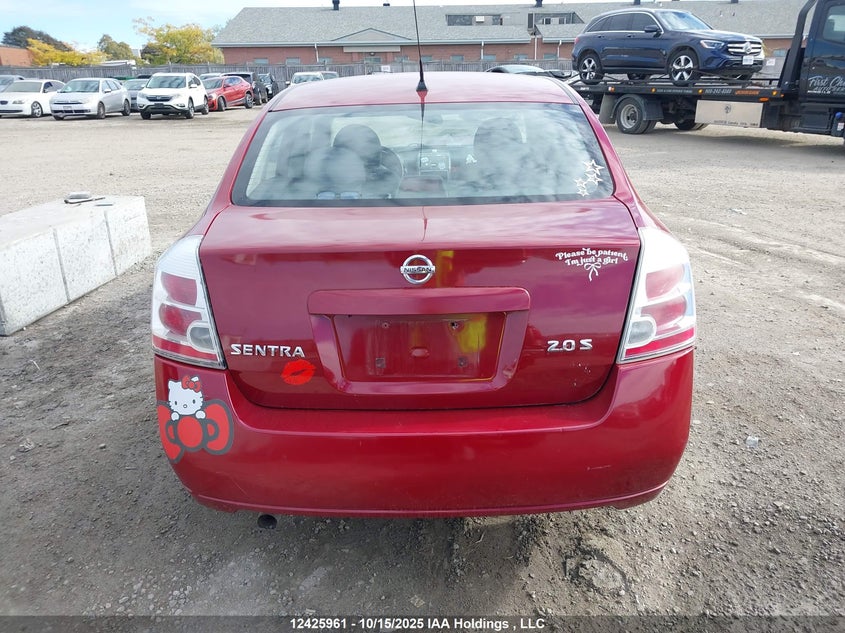 2010 Nissan Sentra 2.0S VIN: 3N1AB6AP5AL620170 Lot: 12425961