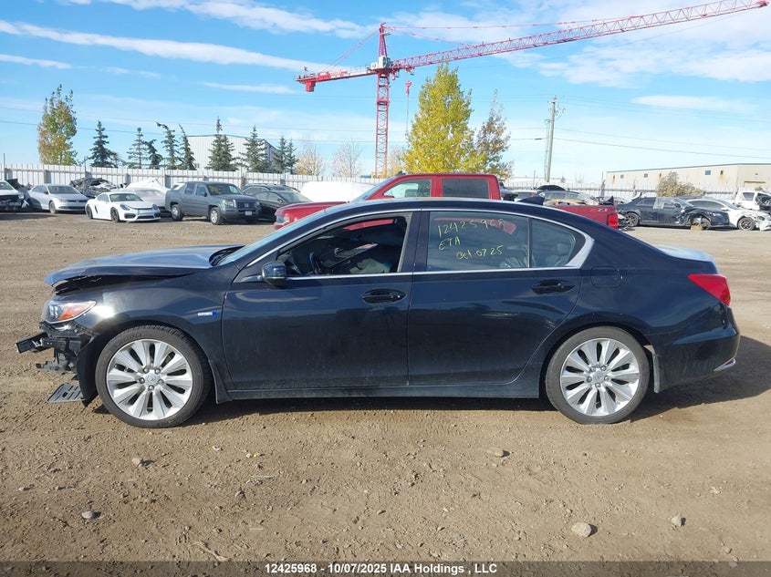 2016 Acura Rlx Sport Hybrid VIN: JH4KC2F55GC800010 Lot: 12425968