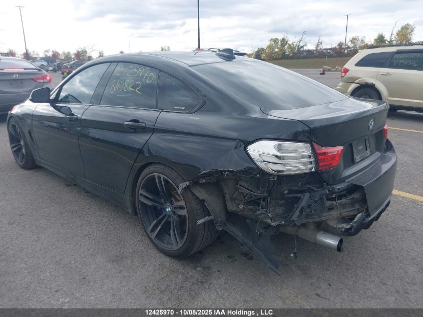 2017 BMW 440I Gran Coupe xDrive VIN: WBA4E5C36HG810822 Lot: 12425970