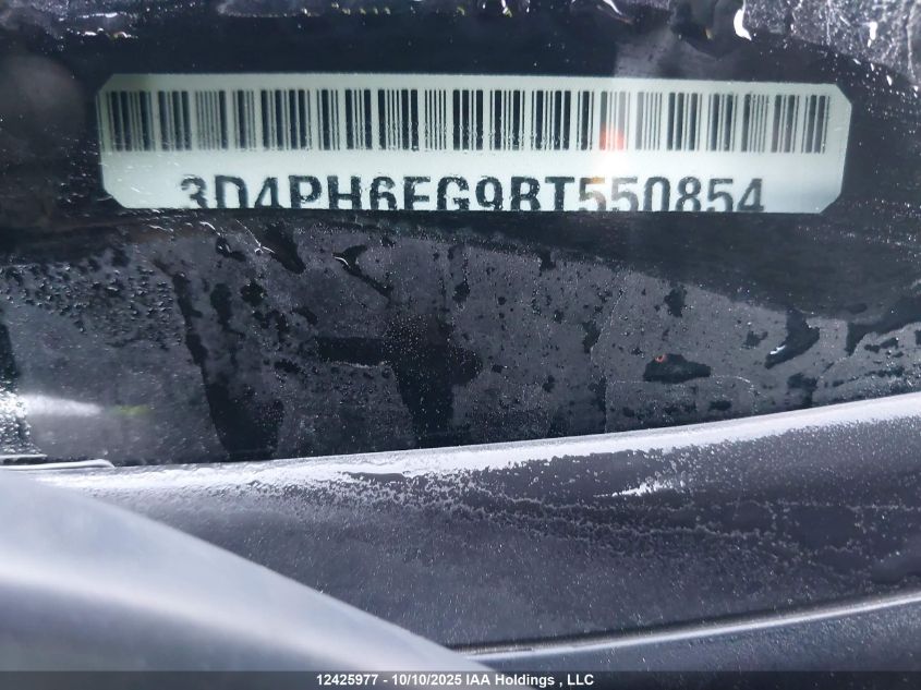 2011 Dodge Journey R/T VIN: 3D4PH6FG9BT550854 Lot: 12425977