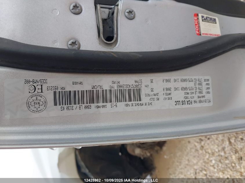 2016 Ram 1500 Slt VIN: 1C6RR7GT4GS120069 Lot: 12425982