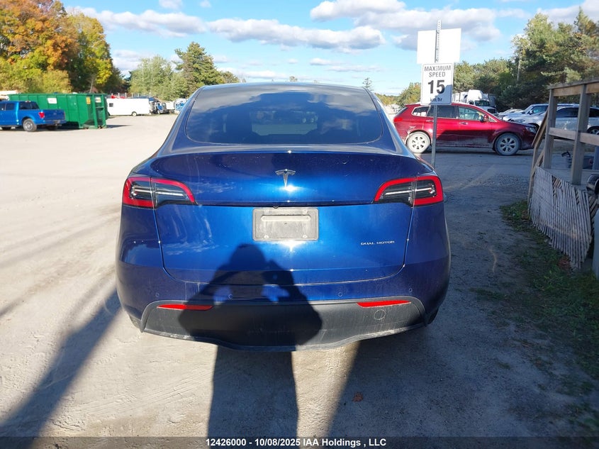 2021 Tesla Model Y Long Range VIN: 5YJYGDEE2MF298620 Lot: 12426000