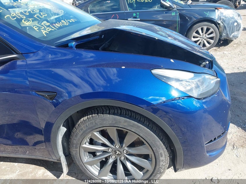 2021 Tesla Model Y Long Range VIN: 5YJYGDEE2MF298620 Lot: 12426000