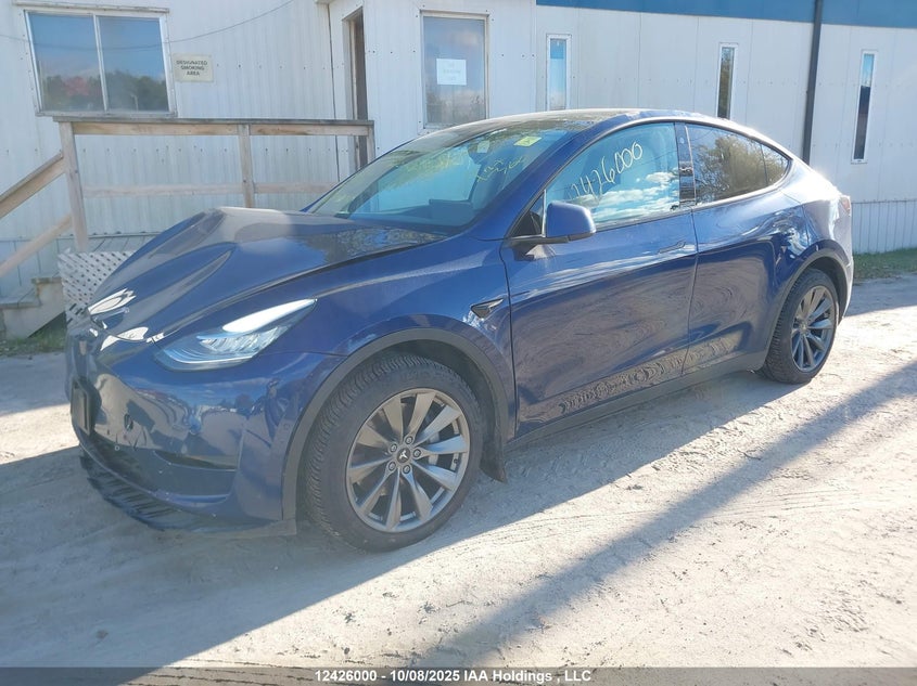 5YJYGDEE2MF298620 2021 TESLA MODEL Y photo no. 2