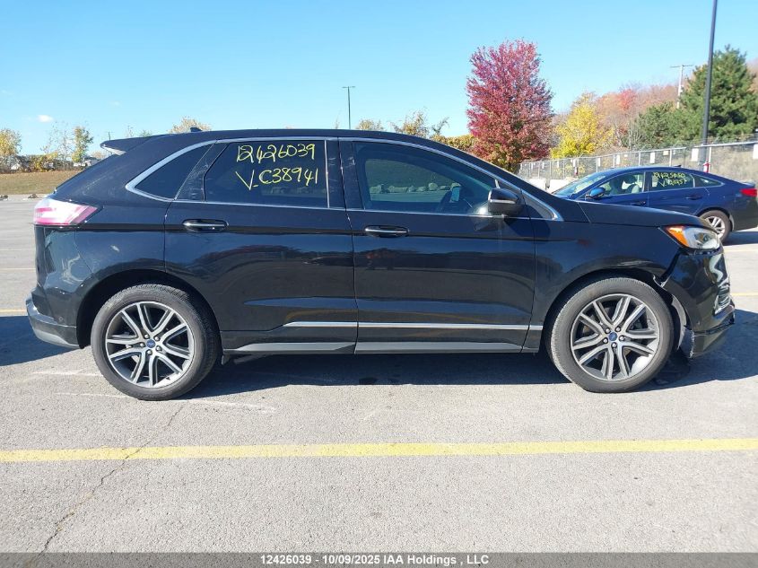 2019 Ford Edge Titanium VIN: 2FMPK4K99KBC38941 Lot: 12426039