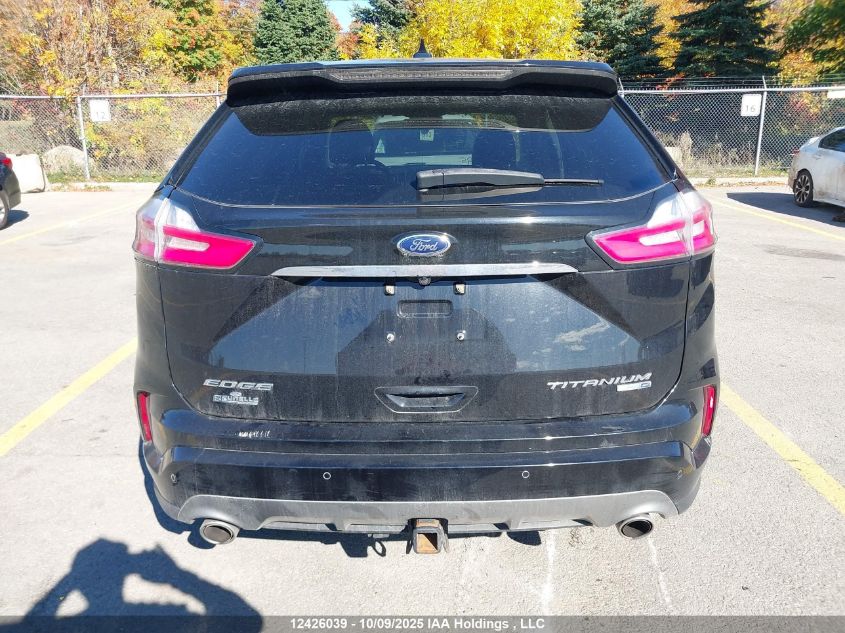 2019 Ford Edge Titanium VIN: 2FMPK4K99KBC38941 Lot: 12426039