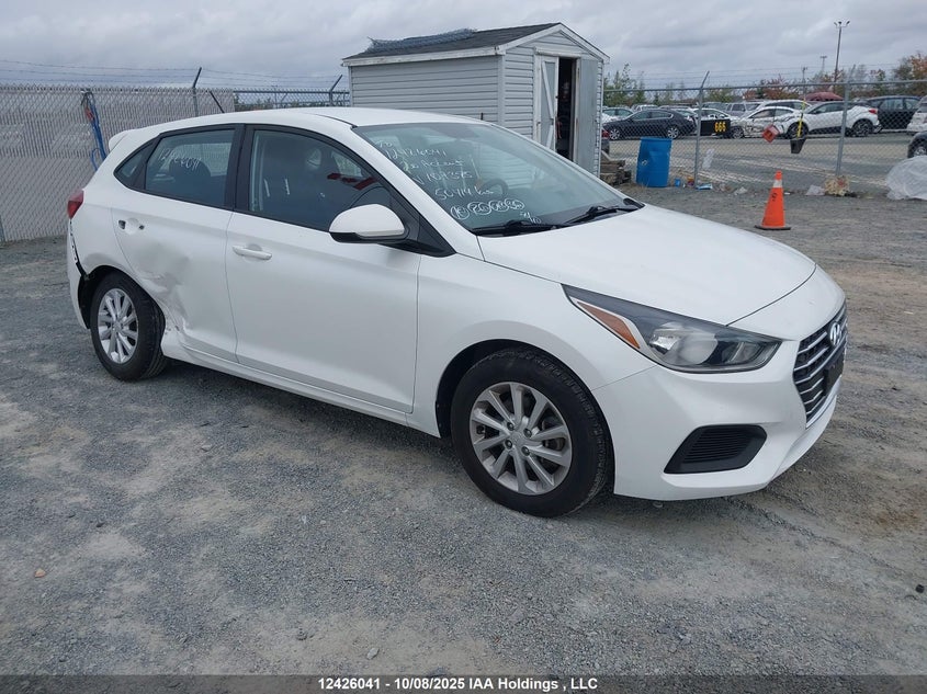3KPC25A65LE107385 2020 Hyundai Accent Preferred Auto Ivt auction photo 1