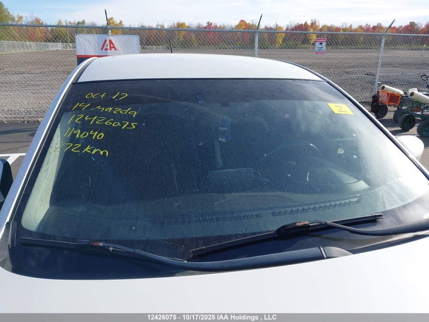 2014 Mazda 3 Touring VIN: 3MZBM1L76EM119040 Lot: 12426075