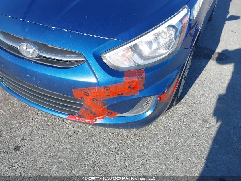 2015 Hyundai Accent Gl VIN: KMHCT4AE4FU844593 Lot: 12426077