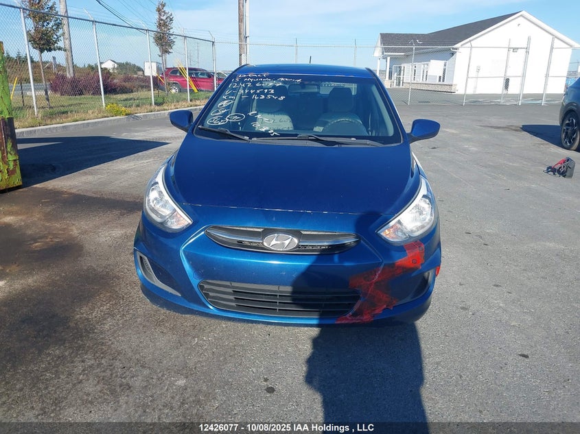 2015 Hyundai Accent Gl VIN: KMHCT4AE4FU844593 Lot: 12426077