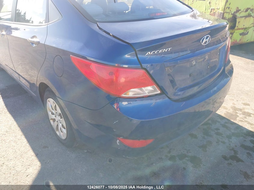 2015 Hyundai Accent Gl VIN: KMHCT4AE4FU844593 Lot: 12426077