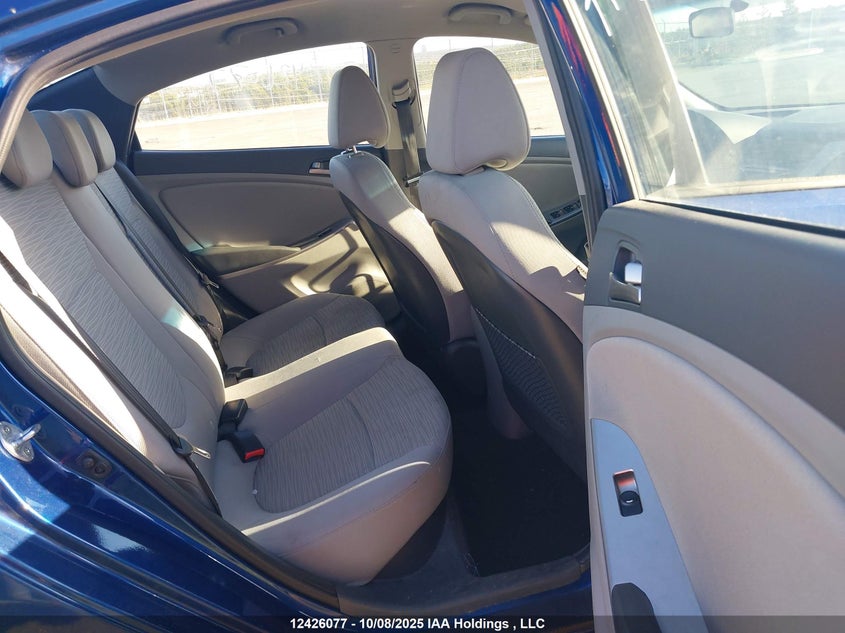 2015 Hyundai Accent Gl VIN: KMHCT4AE4FU844593 Lot: 12426077