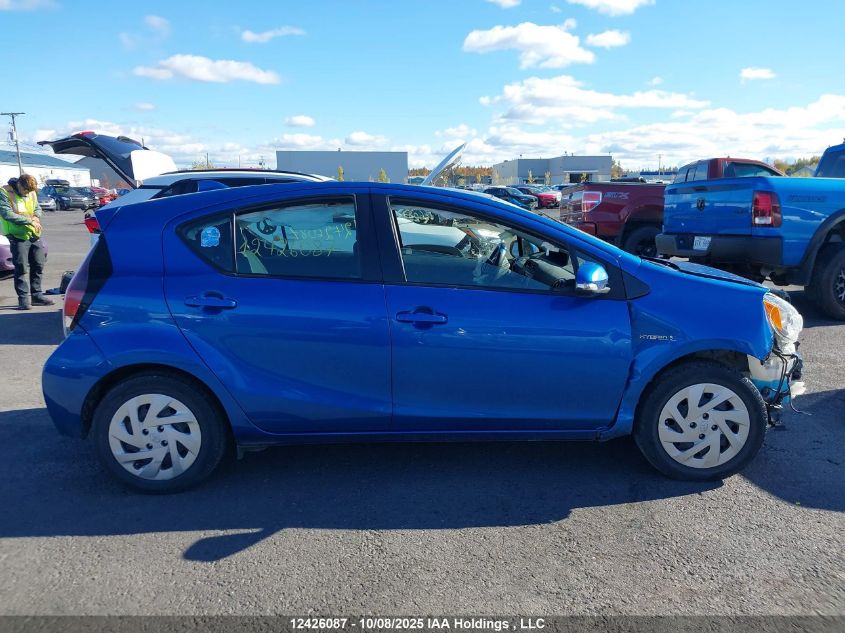 2016 Toyota Prius VIN: JTDKDTB39G1115903 Lot: 12426087