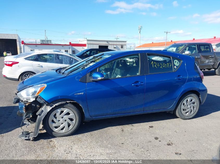 2016 Toyota Prius VIN: JTDKDTB39G1115903 Lot: 12426087
