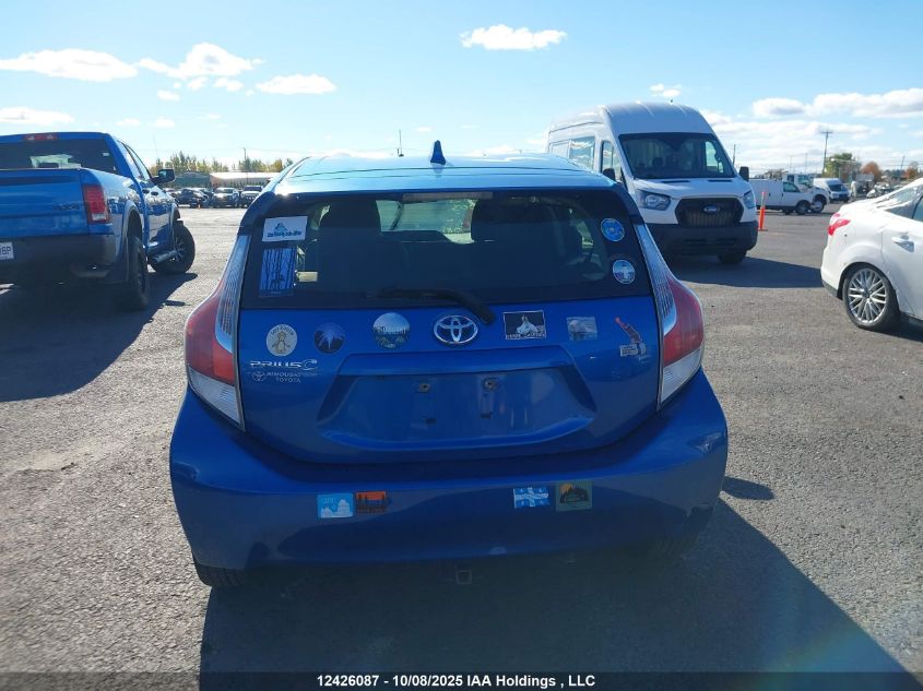 2016 Toyota Prius VIN: JTDKDTB39G1115903 Lot: 12426087