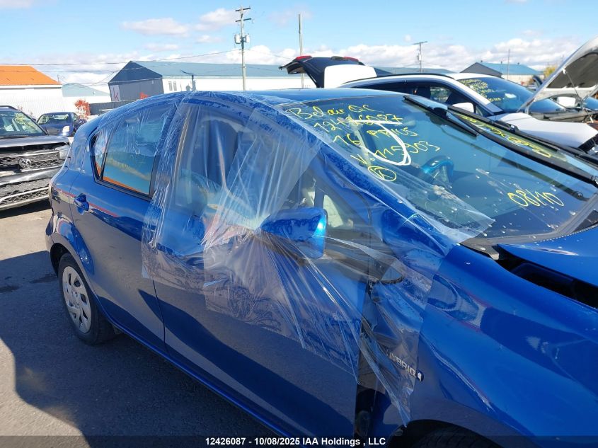 2016 Toyota Prius VIN: JTDKDTB39G1115903 Lot: 12426087