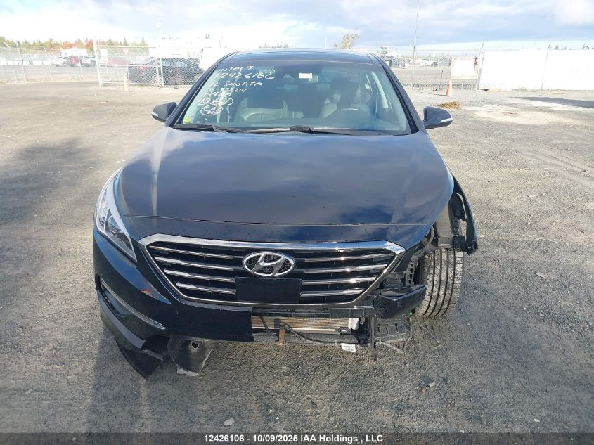 2016 Hyundai Sonata Limited VIN: 5NPE34AF5GH398214 Lot: 12426106