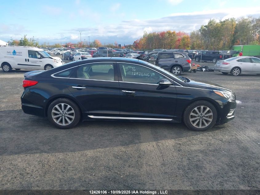 2016 Hyundai Sonata Limited VIN: 5NPE34AF5GH398214 Lot: 12426106