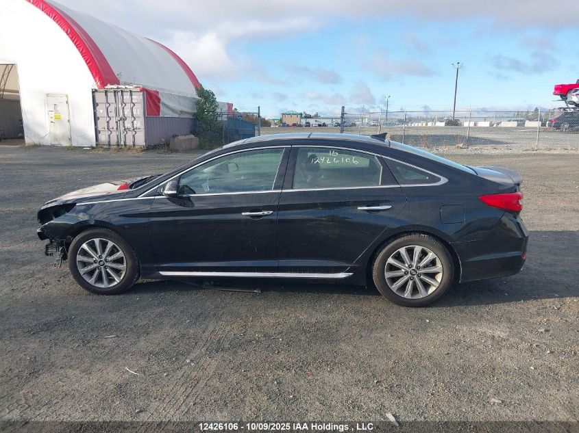 2016 Hyundai Sonata Limited VIN: 5NPE34AF5GH398214 Lot: 12426106
