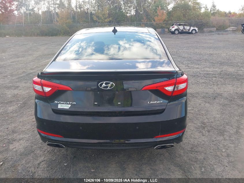 2016 Hyundai Sonata Limited VIN: 5NPE34AF5GH398214 Lot: 12426106