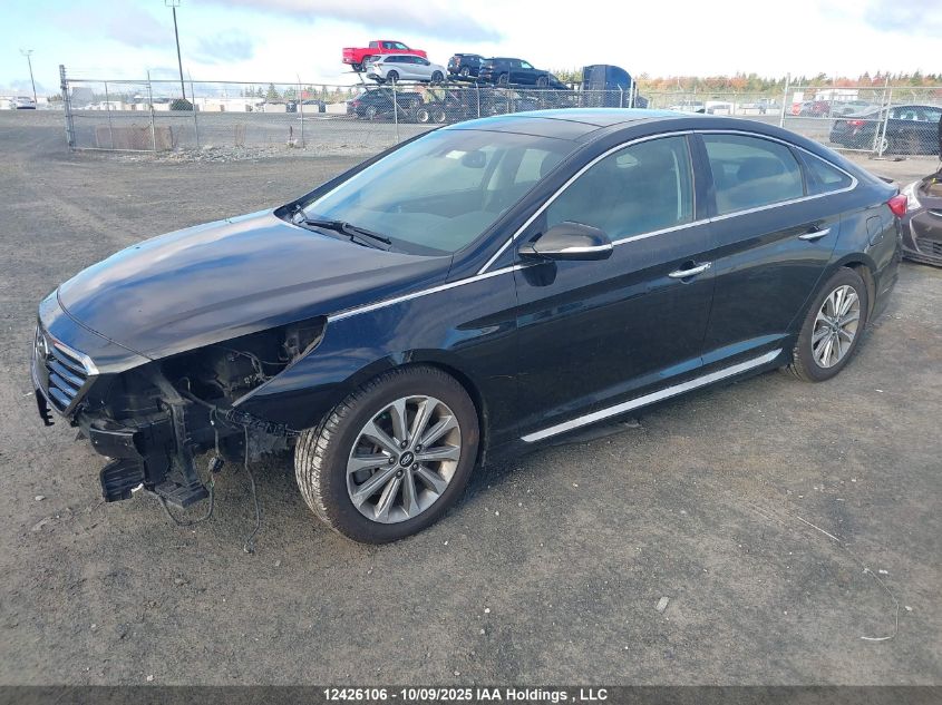 2016 Hyundai Sonata Limited VIN: 5NPE34AF5GH398214 Lot: 12426106