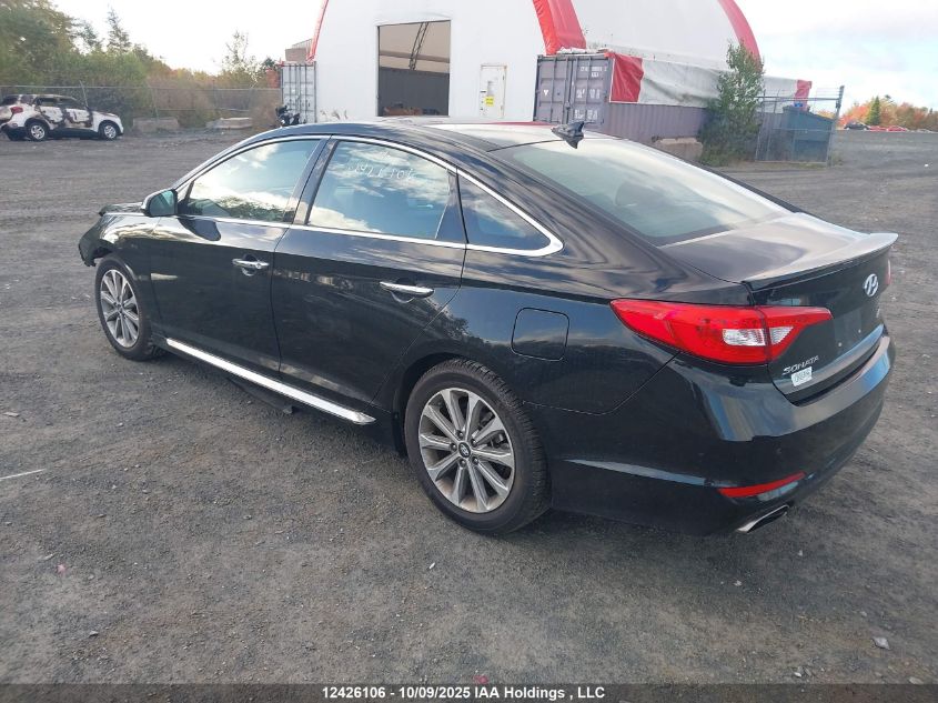 2016 Hyundai Sonata Limited VIN: 5NPE34AF5GH398214 Lot: 12426106