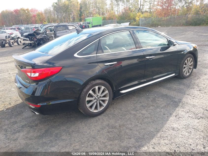 2016 Hyundai Sonata Limited VIN: 5NPE34AF5GH398214 Lot: 12426106