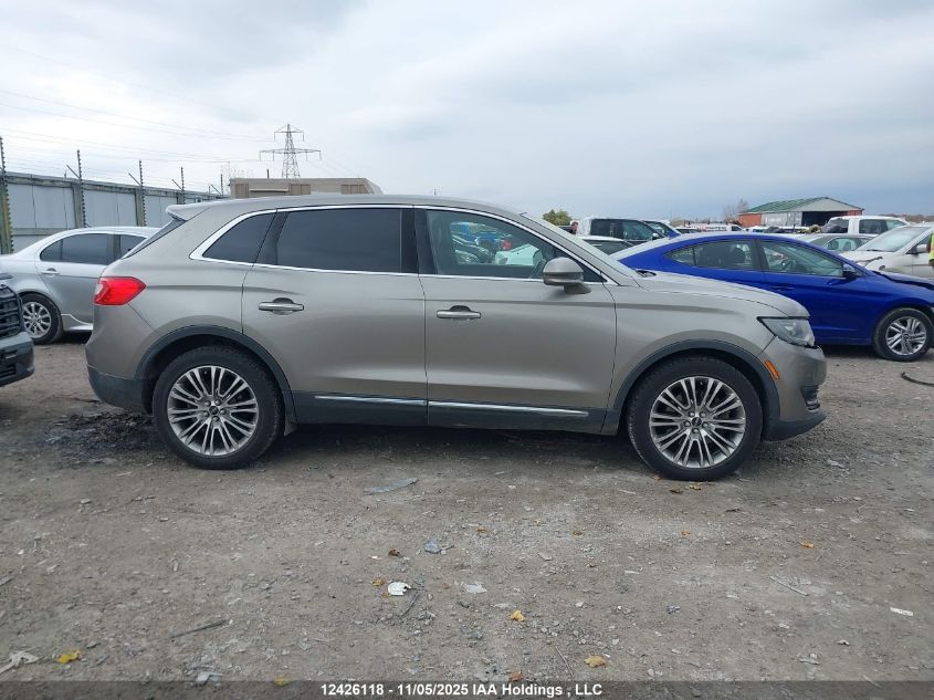 2016 Lincoln Mkx Reserve VIN: 2LMTJ8LR2GBL57658 Lot: 12426118