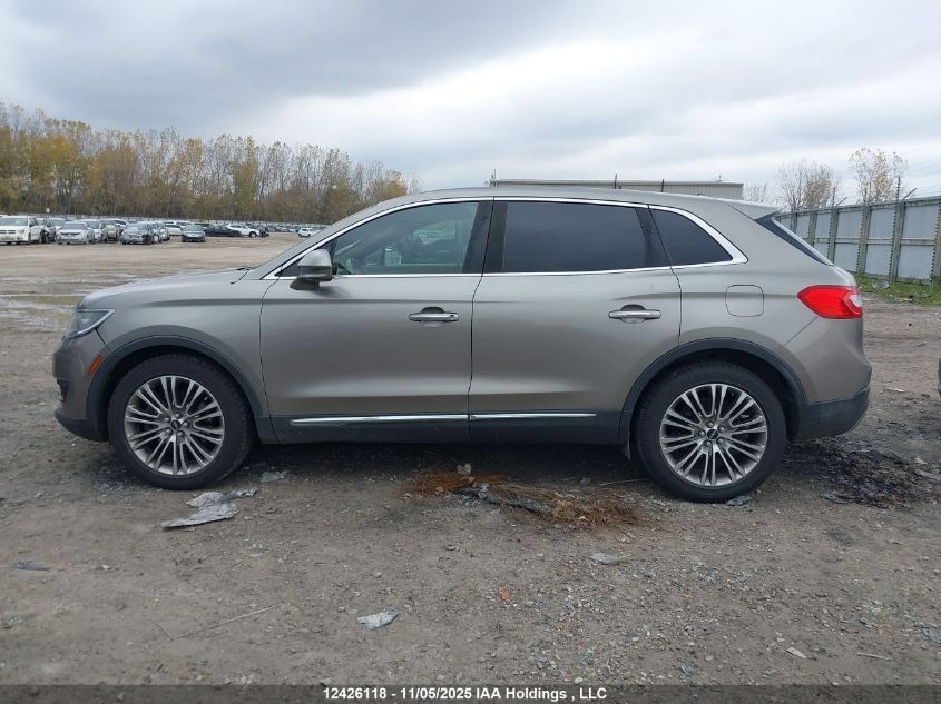 2016 Lincoln Mkx Reserve VIN: 2LMTJ8LR2GBL57658 Lot: 12426118