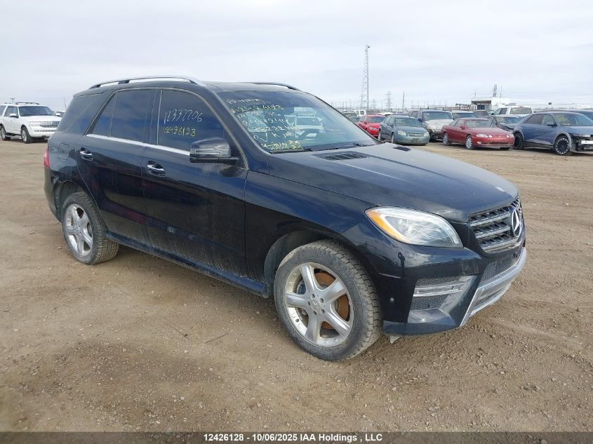 4JGDA2EBXEA407244 2014 Mercedes-Benz Ml 350 Bluetec 4Matic auction photo 1