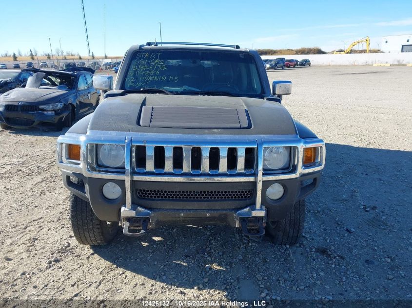 2007 Hummer H3 VIN: 5GTDN13E578114886 Lot: 12426132