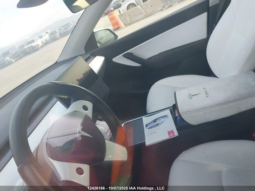 2022 Tesla Model Y Long Range VIN: 7SAYGDEE3NF461246 Lot: 12426166