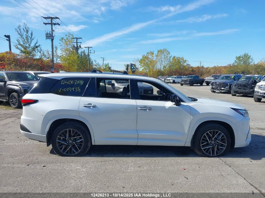 2024 Lexus Tx 350 Base/350 Premium/350 Luxury VIN: 5TDAAAB67RS019938 Lot: 12426213