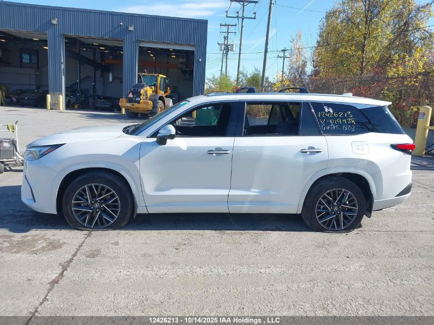 2024 Lexus Tx 350 Base/350 Premium/350 Luxury VIN: 5TDAAAB67RS019938 Lot: 12426213