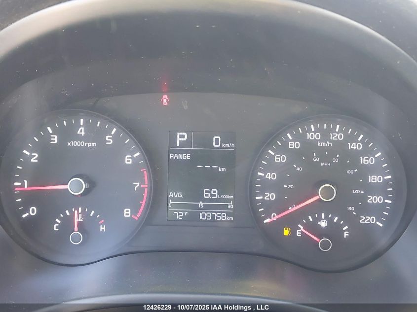 2019 Kia Rio Lx/Lx+ VIN: 3KPA24AB0KE157723 Lot: 12426229