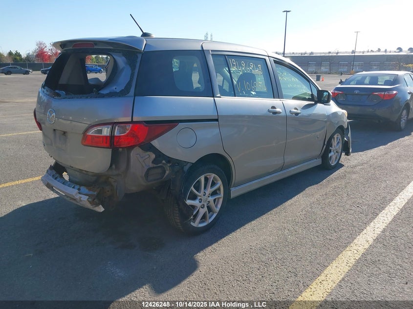 JM1CW2DL6C0106954 2012 MAZDA 5 photo no. 4