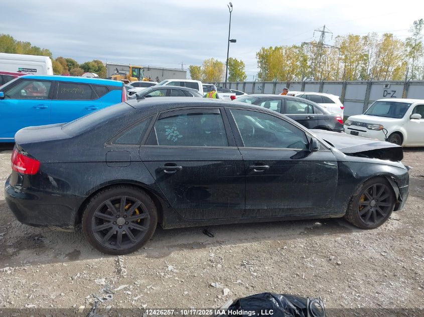 2010 Audi A4 Premium VIN: WAUBFCFL7AN020192 Lot: 12426257