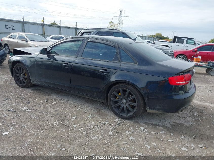 2010 Audi A4 Premium VIN: WAUBFCFL7AN020192 Lot: 12426257