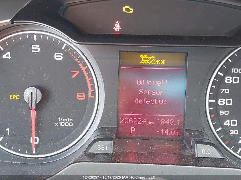 2010 Audi A4 Premium VIN: WAUBFCFL7AN020192 Lot: 12426257