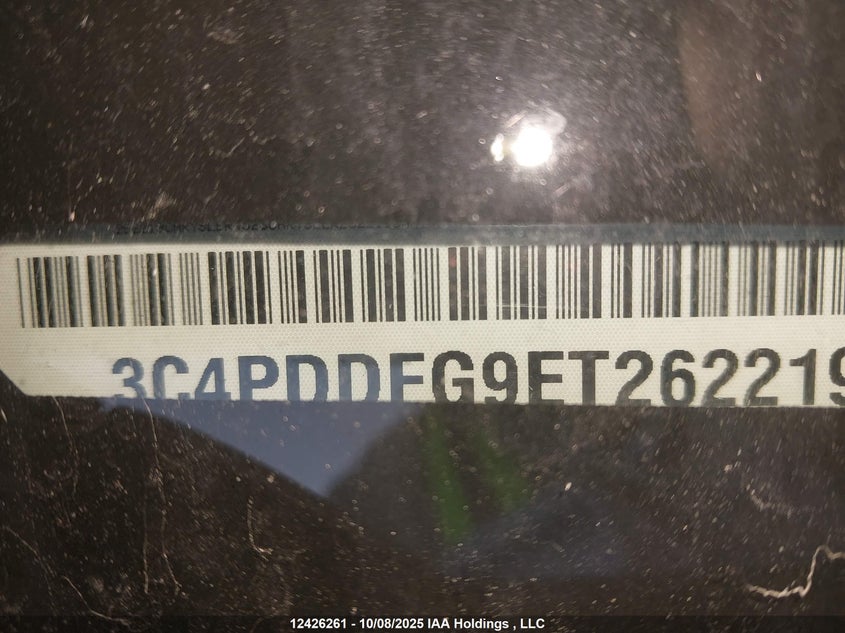 2014 Dodge Journey R/T VIN: 3C4PDDFG9ET262219 Lot: 12426261