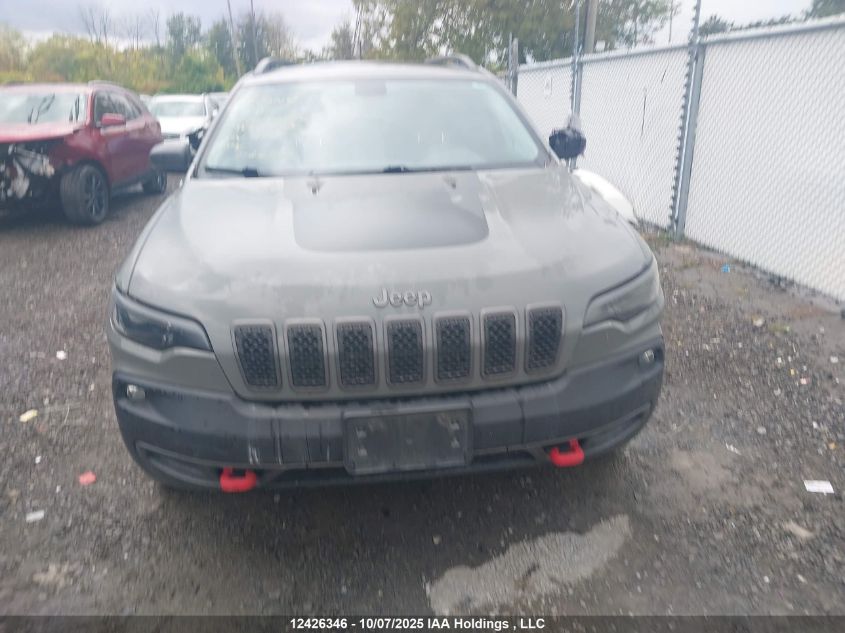 2019 Jeep Cherokee Trailhawk VIN: 1C4PJMBX9KD447676 Lot: 12426346